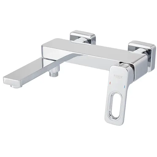 Смеситель для ванны Koer KB-41031-01 с коротким изливом KR5436 Хром - фото 3