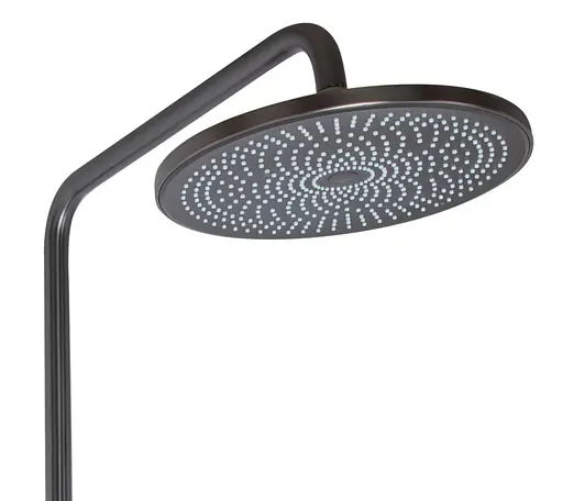 Душевая система универсальная Qtap Slavonice Gunmetal Black PVD с изливом QTSLA111GMB45910 - фото 5