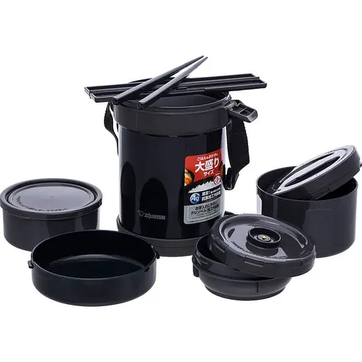 Набор для ланча Zojirushi SL-GH18BA 1.27 л Black (1678.04.59) [150457]