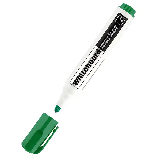 Набор маркеров Axent Whiteboard D2800 круглый 2 мм 12 шт. зеленый (D2800-04)