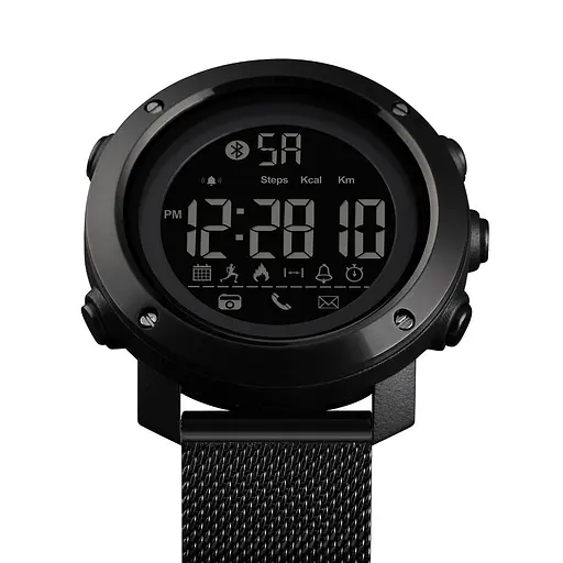 Cпортивные часы Skmei Smart 1462 Revolution смарт-часы Черный - фото 4