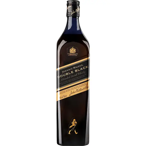 Виски Johnnie Walker Double Black Blended Scotch Whisky 0.7 л 40% - фото 1
