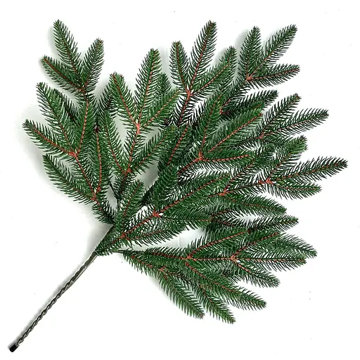 Гілка ялинки штучна Hvoya Classic зелена 60 см 10 шт. - фото 2