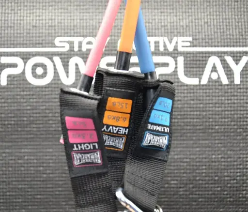 Набір трубчастих еспандерів PowerPlay PP-4101 Expander Tube Set 3 шт. (до 18,2 кг.) (PP-4101_3set) - фото 5