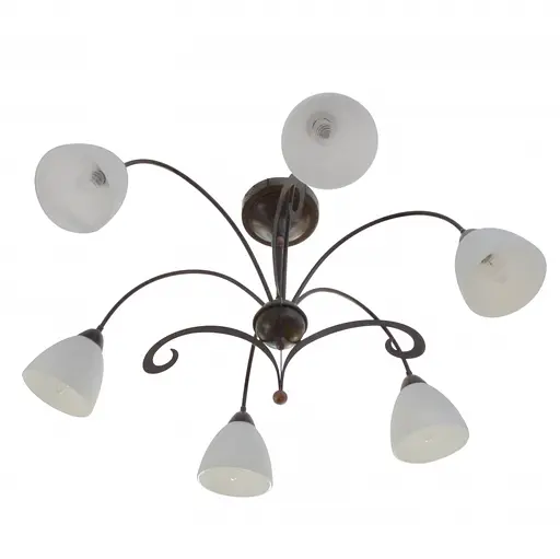 Люстра потолочная Brille классическая E14 40W BR (BKL-550C/6)