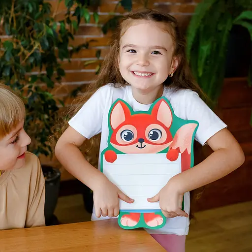 Магнитная доска "Лисица" с маркером Vladi Toys VT3601-21 укр - фото 4