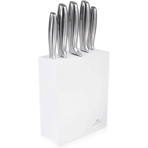 Набор из 5 кухонных ножей и подставки Gerlach Modern (5901035597037)