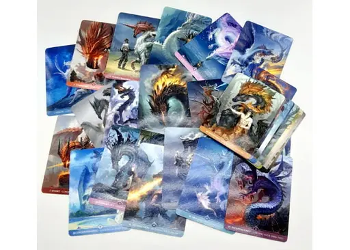 Карты Scarabeo Оракул Звездные драконы (StarDragons Oracle Tarot by Paolo Barbieri) (ВР_КТОЗД) - фото 3