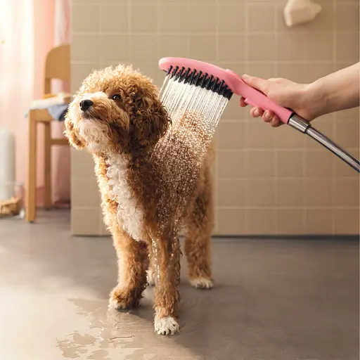 Ручной душ Hansgrohe DogShower 150 3Jet Pink розовый 26640560, Цветной - фото 5