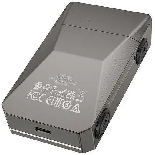 Мужская электробритва Hoco HP31 metal grey аккумуляторная бритва для мужчин серая - фото 6