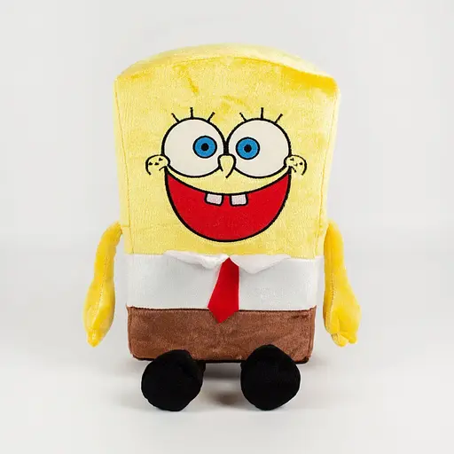 Губка Боб м`яка іграшка з відкритим ротом 46 см