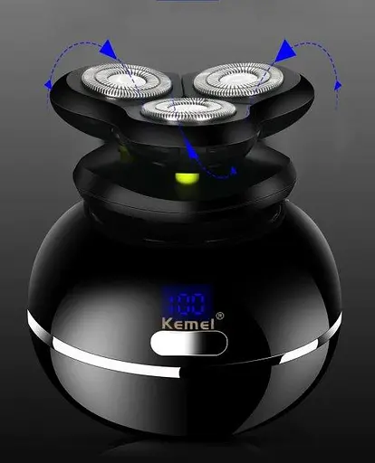 Електробритва Kemei Km-1109 (сухе та вологе гоління) - фото 8