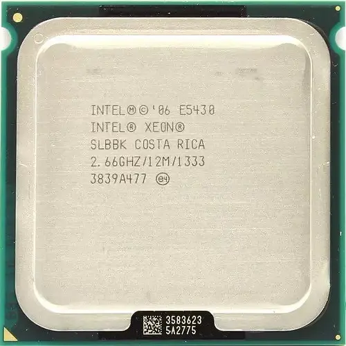 Процессор Intel Xeon E5430 SLBBK LGA771 (LGA775) 2.66 GHz, 80W Б/У