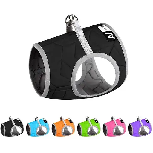 Шлея AiryVest One м'яка, розмір S2 чорний - фото 4