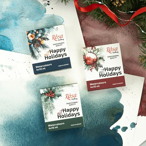 Набір акварельних фарб „Special Edition“ №2 4х10 мл картон Rosa Gallery - фото 6