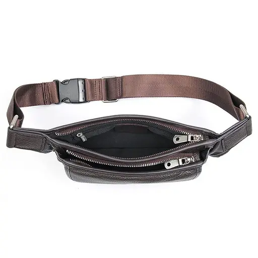 Поясна сумка John McDee з натуральної шкіри 24.5х14х6 см sum0028160 - фото 8