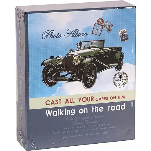 Фотоальбом дитячий 6669 40 фотографій 10*15см Синій