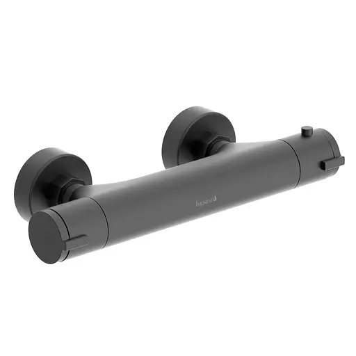 Термостат для душа Imprese Kucera black matt f03303410AB Черный матовый - фото 1