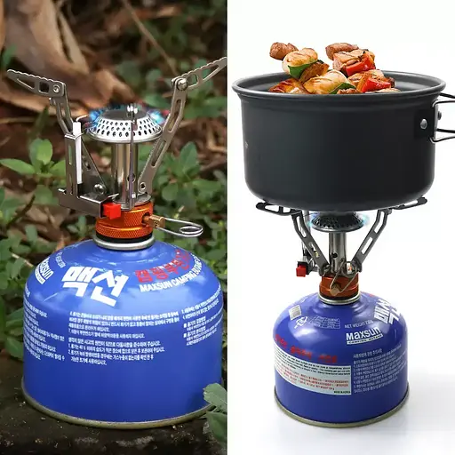 Походная газовая горелка Kovab K-102 с пьезоподжигом под резьбовой баллон - фото 9