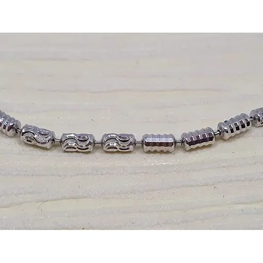 Серебряный браслет Аметист 25С003ЦИР 18 - фото 2