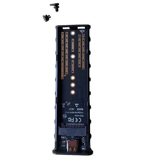 Внешний карман XON MemoryCase для M.2 NVMe (PCIe) USB 3.1 Type-C Черный (XSC2C13NV1MG 4340) - фото 4