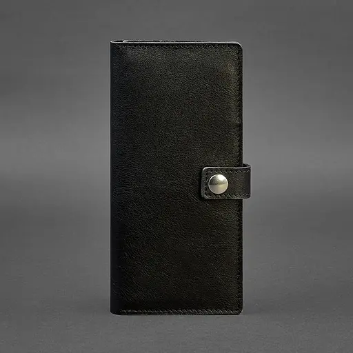 Кожаный Тревел-кейс (органайзер для документов) 6.0 черный - фото 5