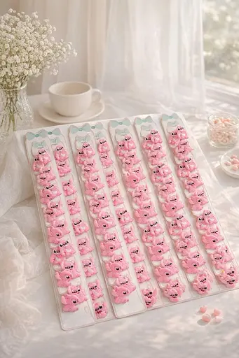 Декоративні аксесуари з м'якою фіксацією для волосся 20 шт. - фото 1