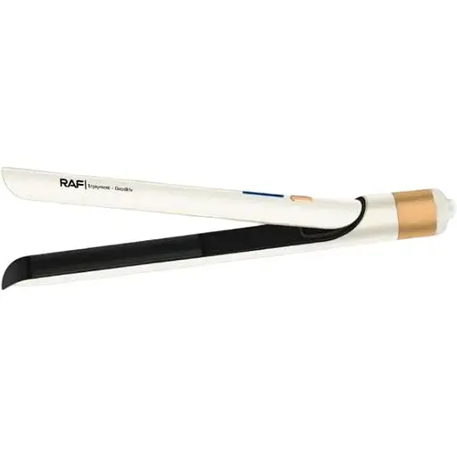 Випрямляч для волосся RAF R.422P з керамічним покриття Білий - фото 1