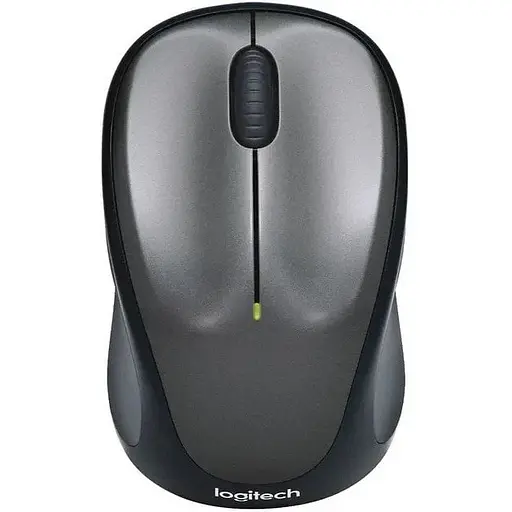 Миша Logitech M235 сірий/чорний USB бездротова оптична 1000 dpi 3 кнопки 1xAA - фото 1