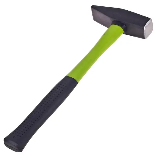 Молоток слесарный Alloid с ручкой из фибергласа 1000 г (М-1701000Ф) - фото 1