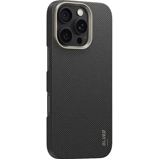 Чохол Blueo Bi-Texture Magnetic 600D Air Aramid Fiber для Apple iPhone 16 Pro Max Black (BL011-I16PMBGR) [115119]