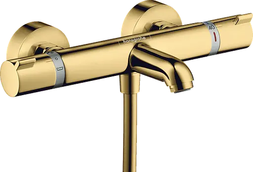 Змішувач з термостатом для ванни Hansgrohe Ecostat Comfort Polished Gold Optic 13114990 Золотий - фото 1