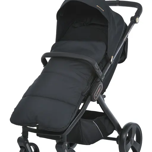 Конверт для коляски El Camino ME 1130 Footmuff Basic Black - фото 5