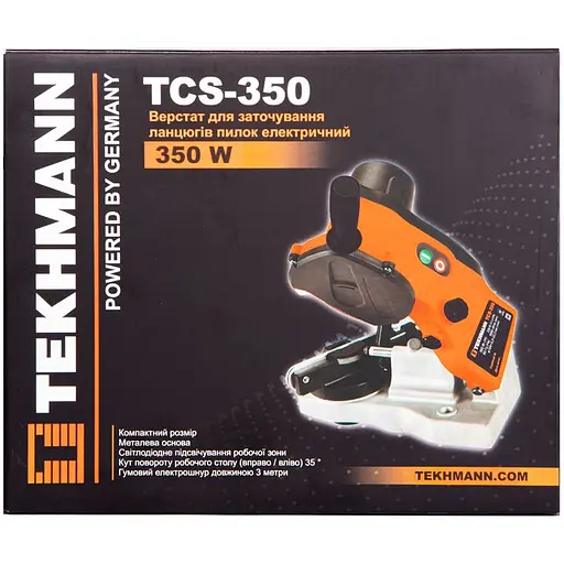 Верстат для заточування ланцюгів Tekhmann TCS-350, 350 Вт (850538) - фото 6