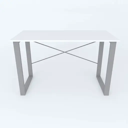 Письменный стол Ferrum-decor Драйв 750x1000x700 Серый металл ДСП Белое 16 мм (FRD-103157) - фото 5