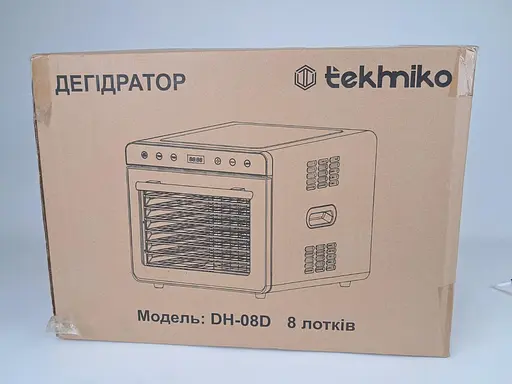 Дегідратор професійний Tekhniko DH-08D-BK чорний (8 лотків) - фото 3
