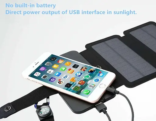 Портативное зарядное устройство на солнечных батареях Kernuap SunPower 10 Вт - фото 5