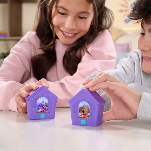 Інтерактивна іграшка з віртуальними цифровими героями Bitzee - Будинок песиків (6072701) - фото 4