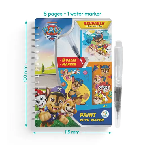 Детская водная раскраска "Выходные" DoDo Toys 200629, 8 страниц - фото 6