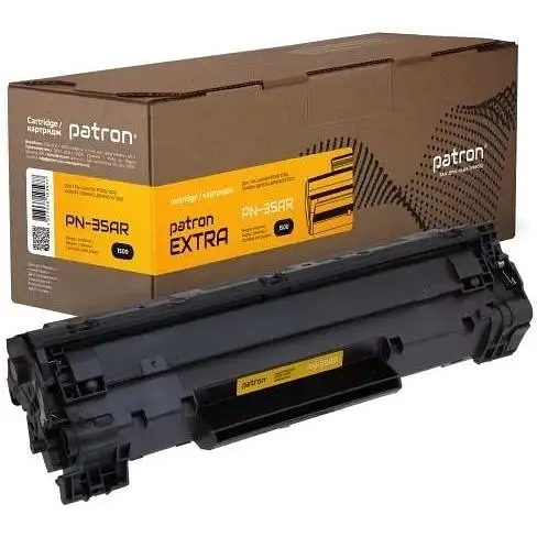 Картридж Patron HP 35A CB435A Black teh0024413 - фото 1