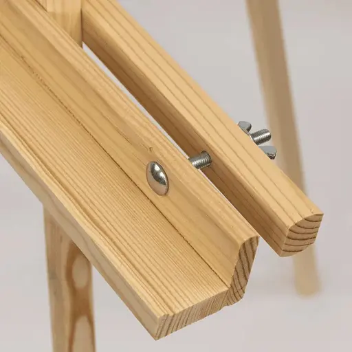 Мольберт - тринога  ROSA Studio сосна 60×75×160см мак висота полотна 150см В УПАКОВЦІ - фото 6