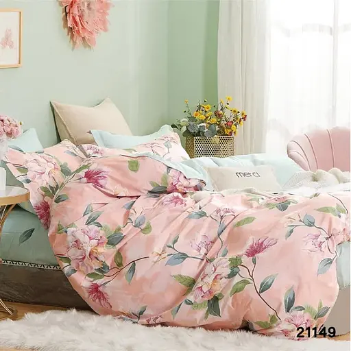 Комплект постільної білизни Viluta сімейний ранфорс 21149 100% бавовна - фото 1