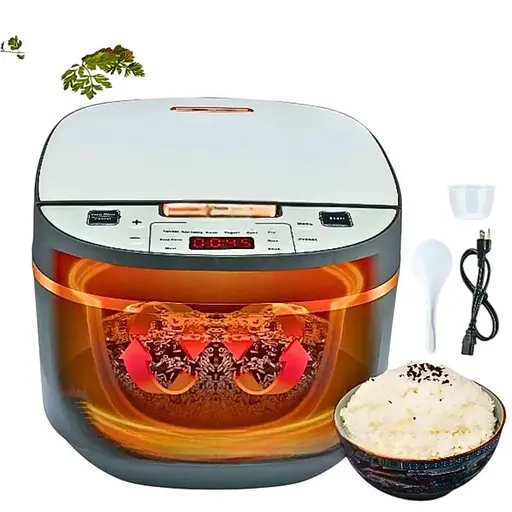 Мультиварка - рисоварка Henschll HS-2002 з електронним керуванням та таймером 6л 14 програм 2000Вт LED дисплей - фото 3