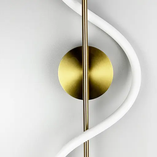 Настінний латунний світильник William Soft Line F WJ 221/700 AB - фото 6