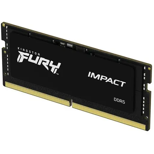 Устройство для ноутбуков Kingston Fury 16 GB SO-DIMM DDR5 4800 MHz Impact (KF548S38IB-16) - фото 7