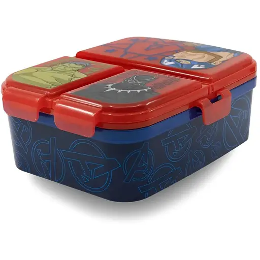 Ланч-бокс на 4 отделения Stor Avengers (74199)