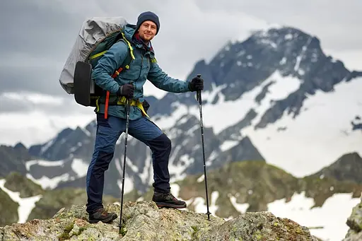 Трекінгові палиці Hop-Sport Nordend чорні - фото 8