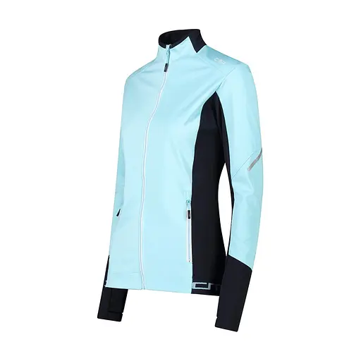 Кофта CMP Women's Full-Zip Hybrid Jacket Light Blue S (1097-31A2466-L219 38) - фото 2