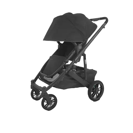 Прогулянкова коляска Uppababy Cruz V2 - JAKE + люлька Uppababy Carrycot-Greyson charcoal Melange Carbon Frame - фото 2