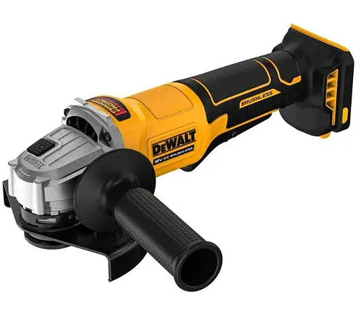 Шлифмашина угловая-болгарка DeWALT аккумуляторная безщеточная без АКБ и ЗУ DCG408N - фото 1